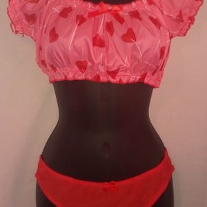 New lingerie Valentine set size large